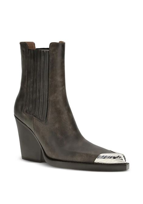 stivaletti dallas embellished toe ankle donna asfalto PARIS TEXAS | PX959XVTVT